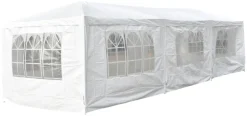 Sunlife® Sæsonafslutning|Pavilloner & Partytelte*Festtelt Kentucky 3 x 9 meter - Hvid