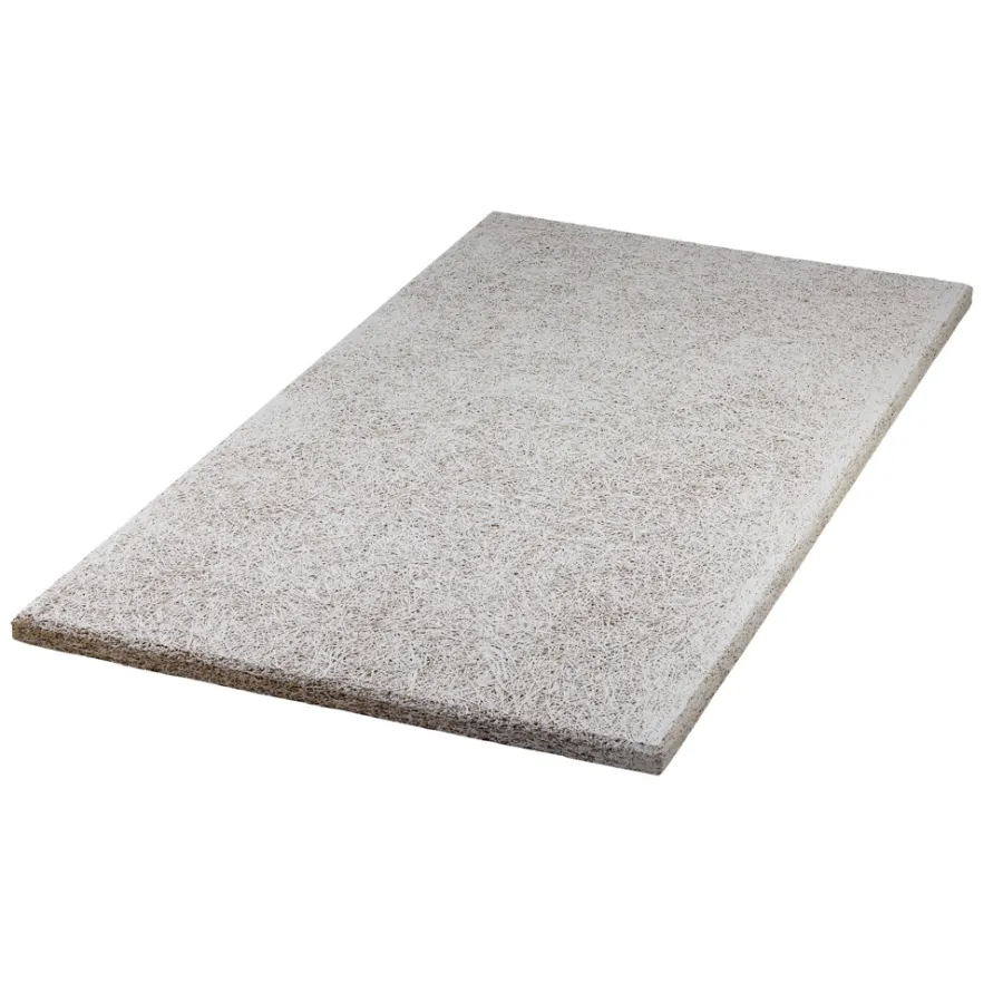 Fibrolith Akustikpaneler & Tilbehør|Loftbeklædning*træbeton K5 hvid 600 x 1200 mm - Køb i butik
