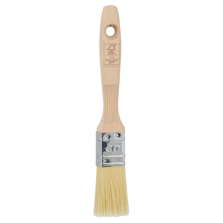LUXI® Pensler*Fladpensel m/træskaft 30 mm -