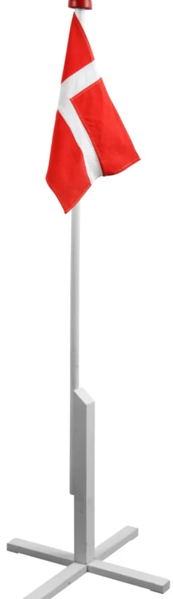 Pynt & Festudstyr|Flag & Flagstænger*Flagstang med Dannebrog 160 cm