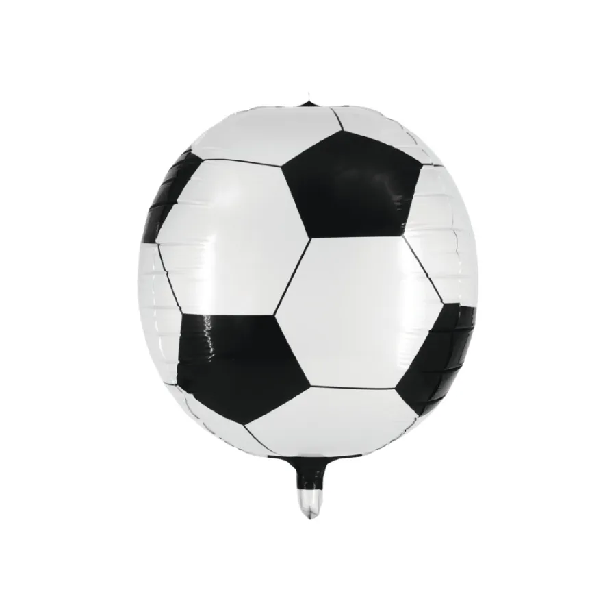 Pynt & Festudstyr*Fodbold folieballon 1 stk. Ø35 cm