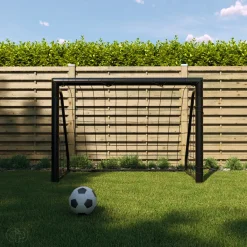 Ud & Leg® Sport & Motion*Fodboldmål Pro 120 x 60 x 80 cm Sort
