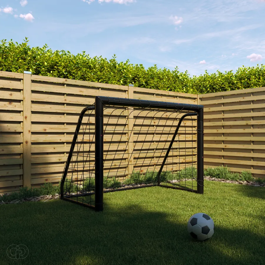 Ud & Leg® Sport & Motion*Fodboldmål Pro 120 x 60 x 80 cm Sort