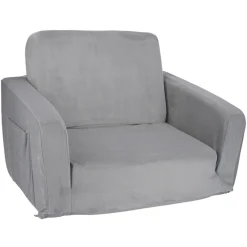 Boligindretning*Foldbar lænestol børn 54 x 41 x 37 cm Grå