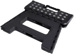 Campingudstyr|Trappestiger, Arbejdsbukke & Skamler*Foldbar skammel 32 x 25 x 22 cm Sort