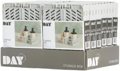 DAY Opbevaringskasser*Foldekasse 1,2 liter 2-pk. - Hvid
