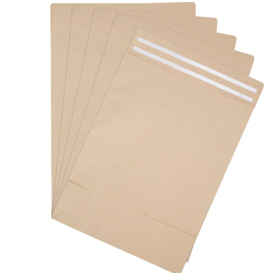 Emballage Til Forsendelse*Forsendelsespose papir 42 x 26 x 8 cm 5-pk.