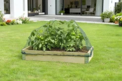 Garden® Fugle- & Insektnet|Planteborde & Højbede*Fuglenet til palleramme 120 x 80 cm -