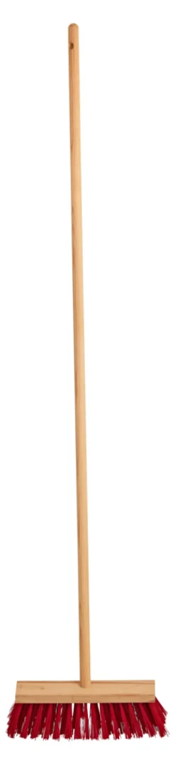 Garden® Rengøringsartikler|Koste*Gadekost 30 cm m/træskaft 140 cm -