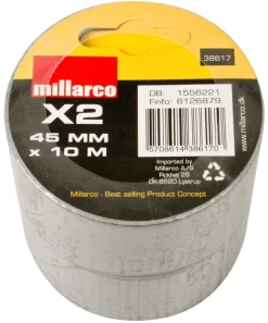 WORK it by millarco Tape*Gaffatape 45 mm x 10 meter 2-pk