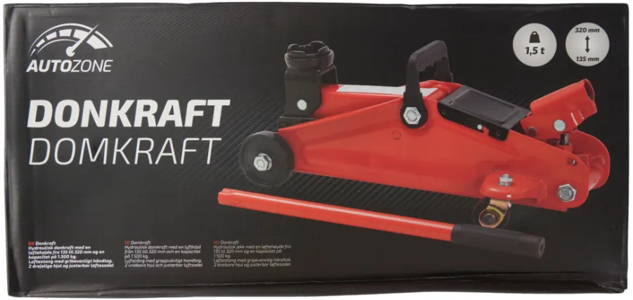 AutoZone® Biltilbehør*Garagedonkraft 1,5 ton -