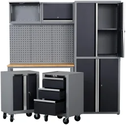 Probuilder Arbejdsborde & Reoler*Garageopbevaring 1900 x 1860 x 460 mm -