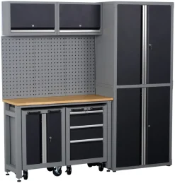 Probuilder Arbejdsborde & Reoler*Garageopbevaring 1900 x 1860 x 460 mm -