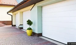 Garageporte & Tilbehør*Garageport 240 x 200 cm med portautomatik High Rip W