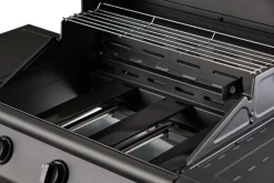 Grillexpert® Gasgrill*Gasgrill 3 brændere og sidebrænder sort -