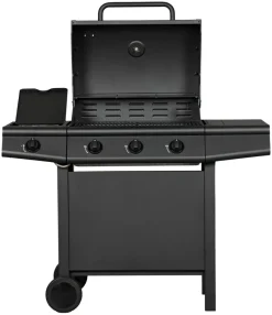 Grillexpert® Gasgrill*Gasgrill 3 brændere og sidebrænder sort -