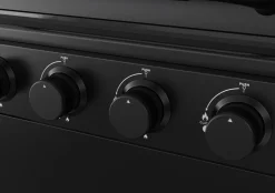 Grillexpert® Gasgrill*Gasgrill m/4 brændere & bagbrænder - Sort