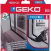 Geko Tætningslister*kronliste - 10 x 5 mm - 6 meter
