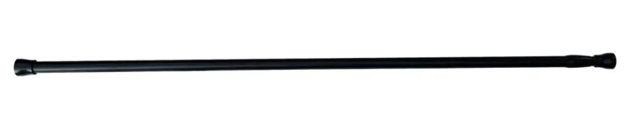 Badeforhæng*GEYSER® forhængsstang sort 110-200 cm Ø22 mm