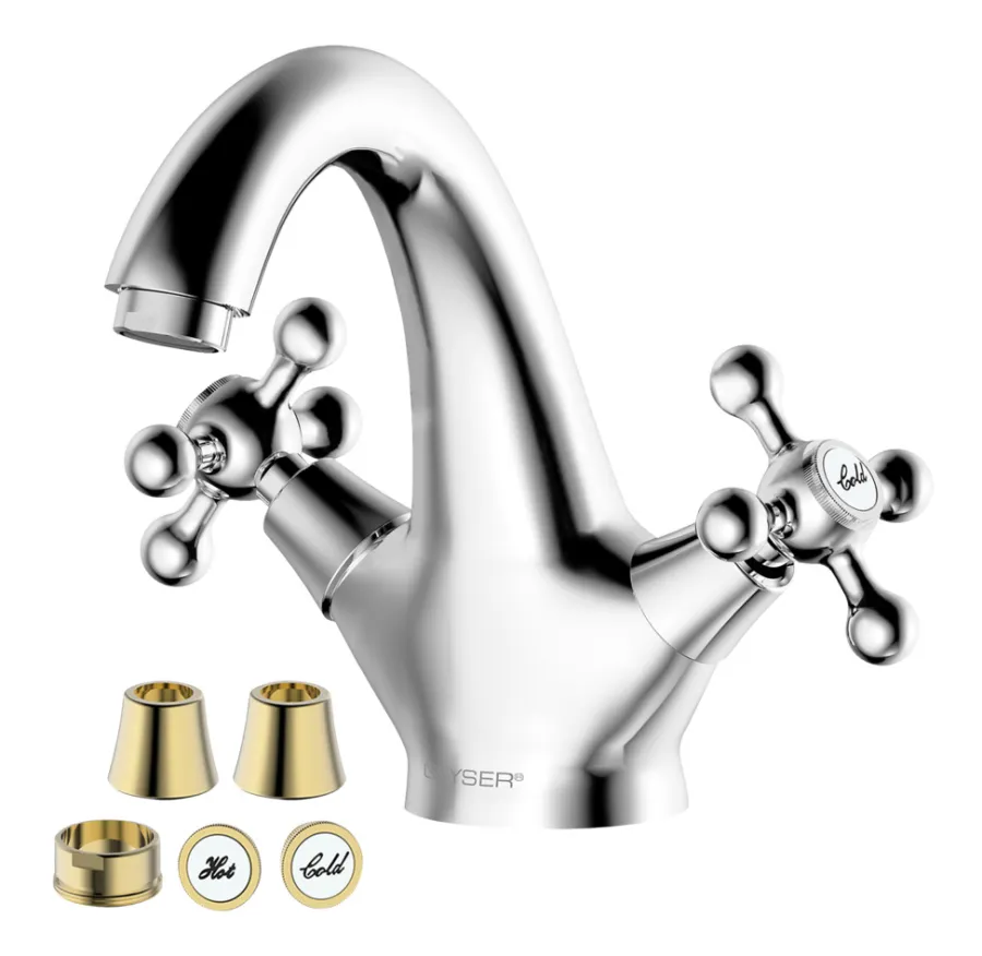GEYSER® Håndvaskarmatur*Magnolia håndvaskarmatur krom