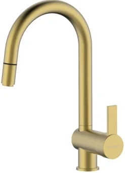GEYSER® Køkkenarmatur*Max Flex køkkenarmatur Børstet guld