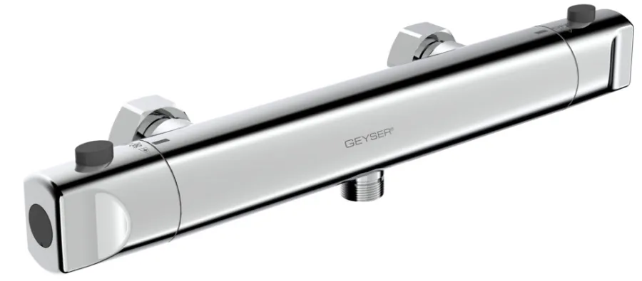 GEYSER® Blandingsbatterier Til Bad Og Brus*Rex brusearmatur Krom