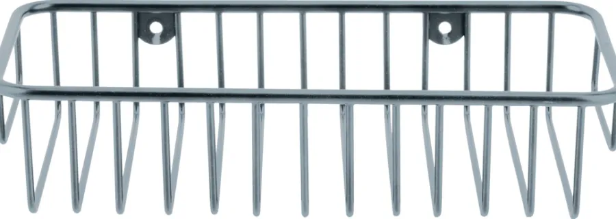 GEYSER® Brusehylder*trådhylde grå 25 x 12 x 5,5 cm