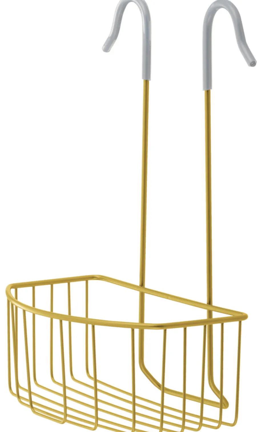 GEYSER® Brusehylder*trådkurv m/bøjleophæng mat guld