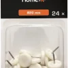 HOME it Filtpuder*Glidesøm Ø20 mm hvid plast - 24 stk.