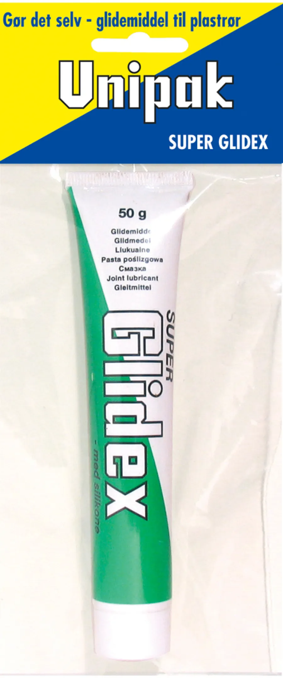 Glidex Afløbsrør*glidemiddel tube 50 g
