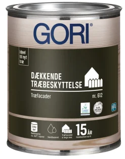 GORI Træbeskyttelse*612 dækkende træbeskyttelse 0,75 liter Kridt