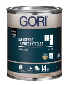 GORI Træbeskyttelse*618 dækkende træbeskyttelse 0,75 liter Kulsort