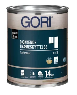 GORI Træbeskyttelse*618 dækkende træbeskyttelse 0,75 liter Kridt