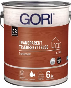GORI Træbeskyttelse*505 transparent træbeskyttelse 5 liter Teak