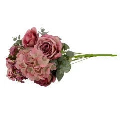 GREENIX Kunstige Planter*kunstig blomsterbuket 