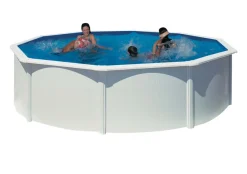 Swim & Fun Pools*Gre poolpakke Ø460 cm 17450 liter - Hvid