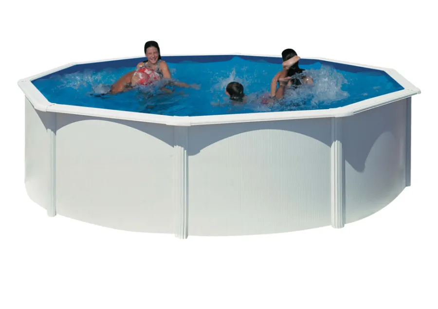 Swim & Fun Pools*Gre poolpakke Ø460 cm 17450 liter - Hvid