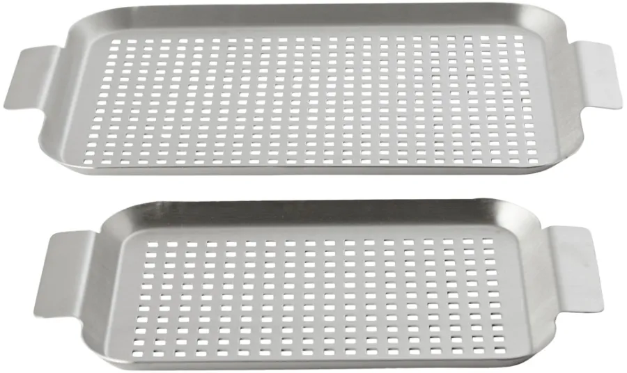 Grillexpert® Grilltilbehør*Grillfade 2 stk. medium og stor -