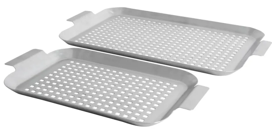 Grillexpert® Grilltilbehør*Grillfade 2 stk. medium og stor -