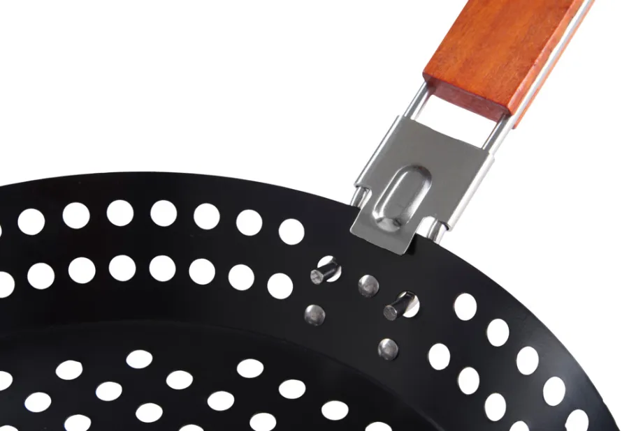 Grillexpert® Grilltilbehør*Grillpande 30,5 cm m/aftageligt håndtag -