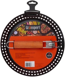 Grillexpert® Grilltilbehør*Grillpande 30,5 cm m/aftageligt håndtag -