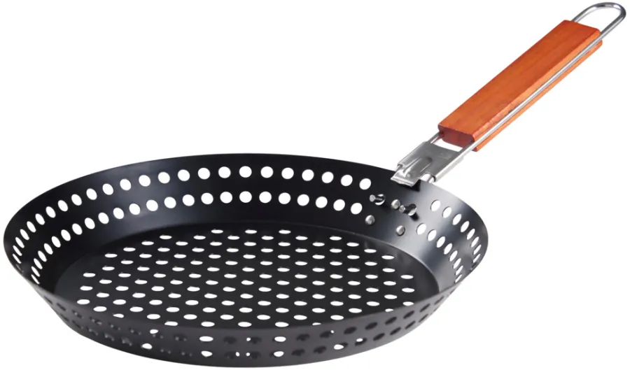 Grillexpert® Grilltilbehør*Grillpande 30,5 cm m/aftageligt håndtag -