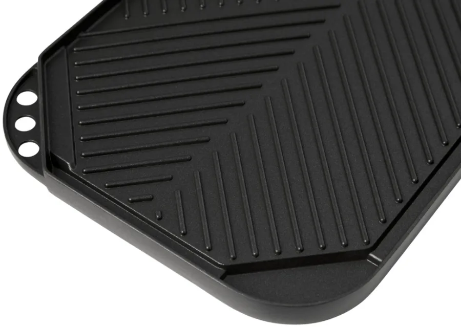 Grillexpert® Grilltilbehør*Grillplade helstøbt 49,5 x 27,3 cm -