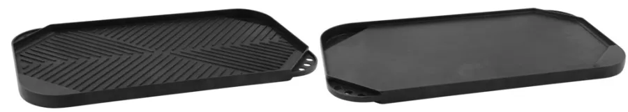 Grillexpert® Grilltilbehør*Grillplade helstøbt 49,5 x 27,3 cm -