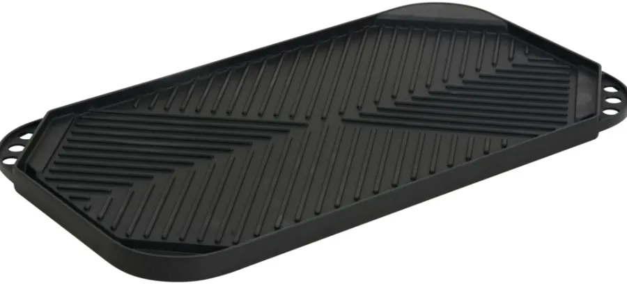 Grillexpert® Grilltilbehør*Grillplade helstøbt 49,5 x 27,3 cm -