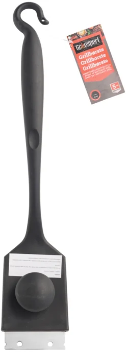 Grillexpert® Grilltilbehør*Grillrensebørste 2-i-1 med krog -