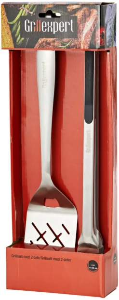 Grillexpert® Bålfad & Tilbehør|Grilltilbehør*Grillsæt 2 dele -
