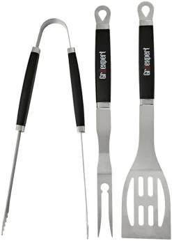 Grillexpert® Bålfad & Tilbehør|Grilltilbehør*Grillsæt med 3 dele -