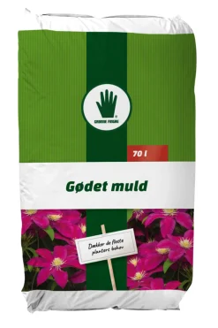 Grønne Fingre® Jord*gødet muld 70 liter