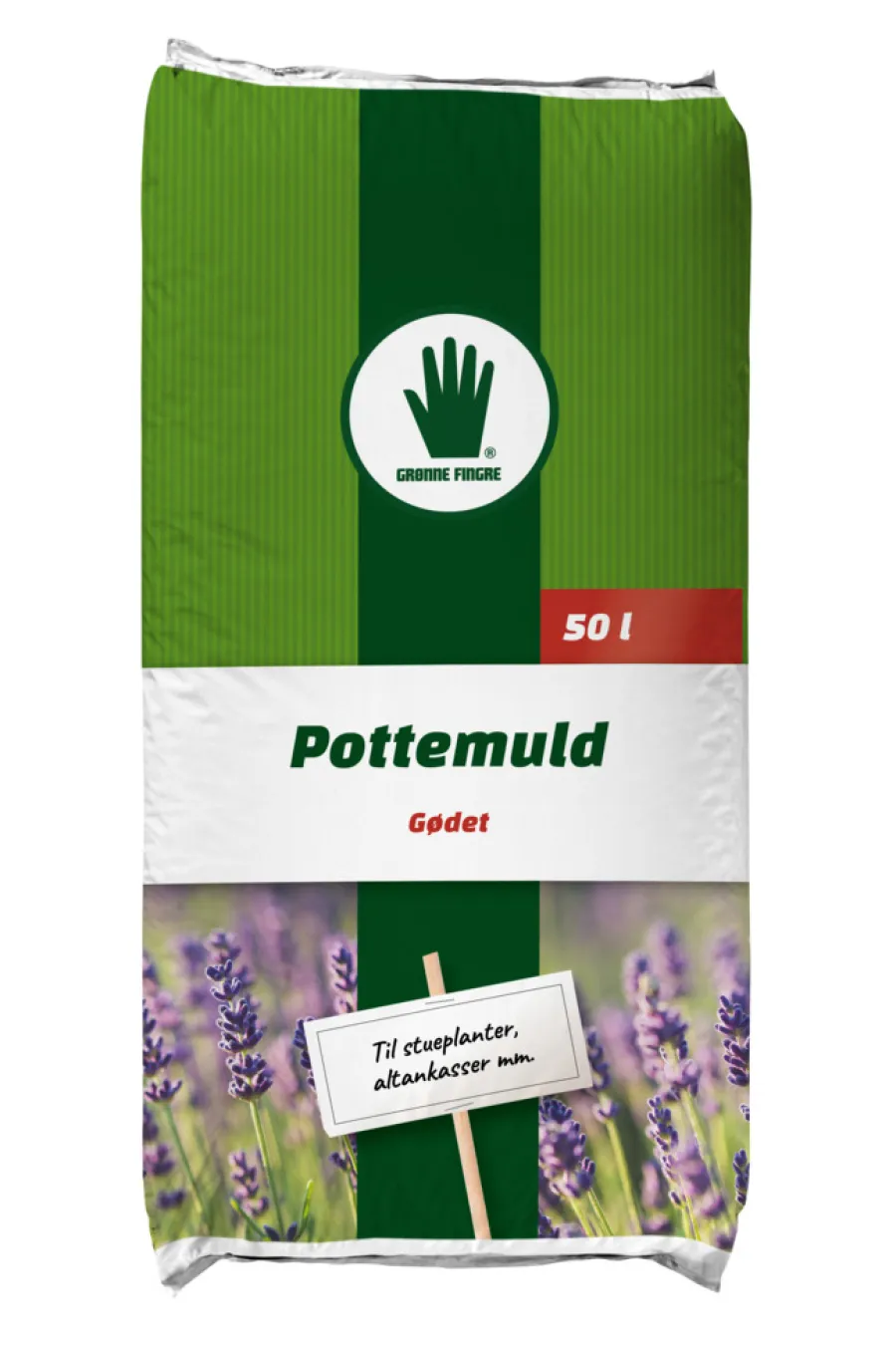 Grønne Fingre® Jord*pottemuld 50 liter